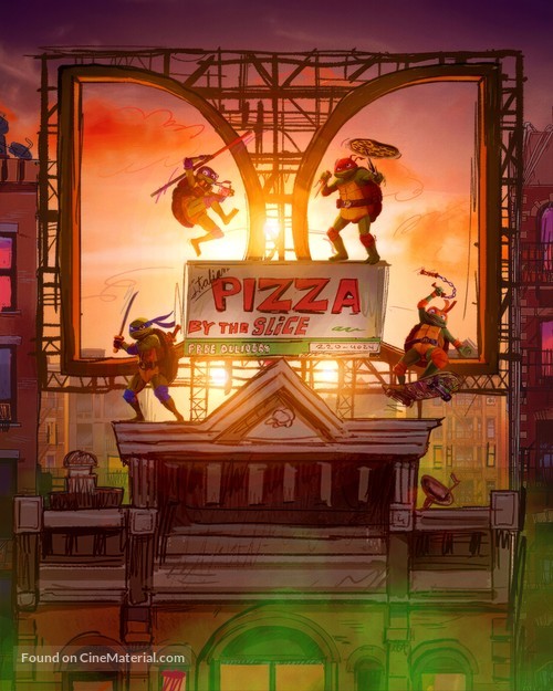 Teenage Mutant Ninja Turtles: Mutant Mayhem - Key art