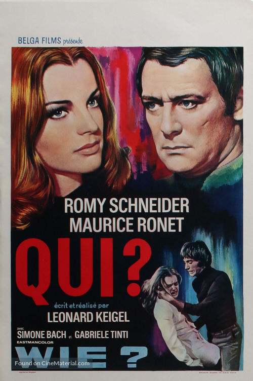 Qui? - Belgian Movie Poster