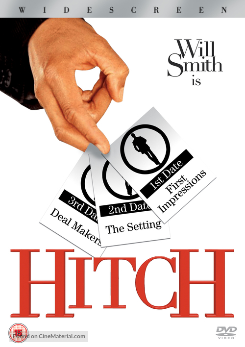 Hitch - British DVD movie cover