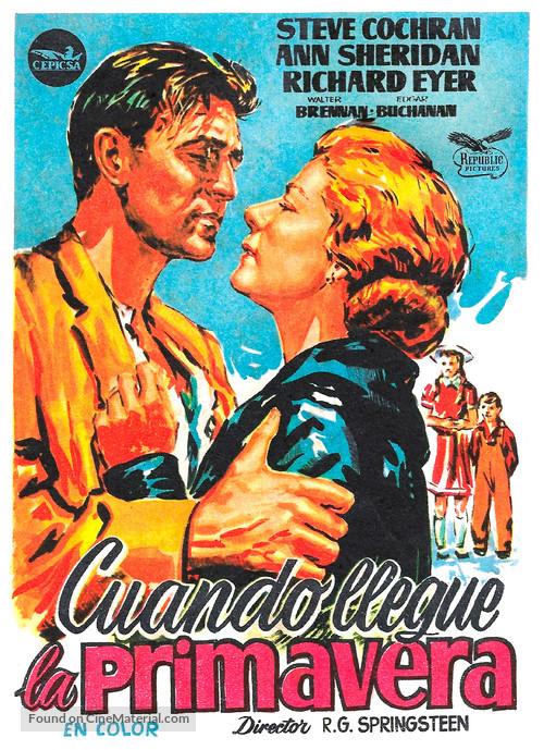 Come Next Spring - Spanish Movie Poster