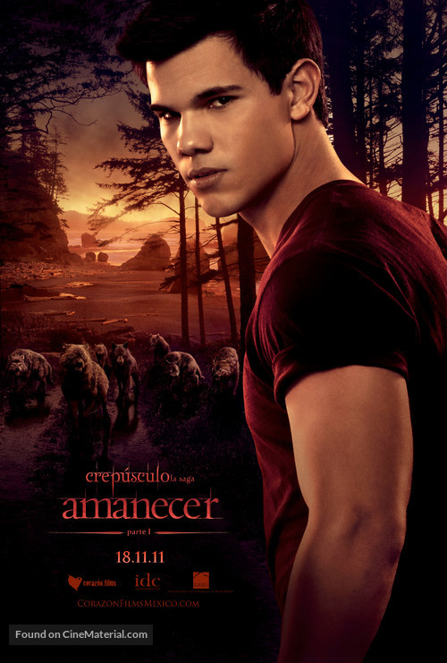 The Twilight Saga: Breaking Dawn - Part 1 - Mexican Movie Poster