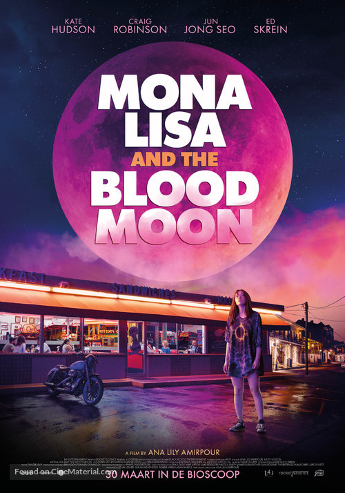 Mona Lisa and the Blood Moon - Dutch Movie Poster