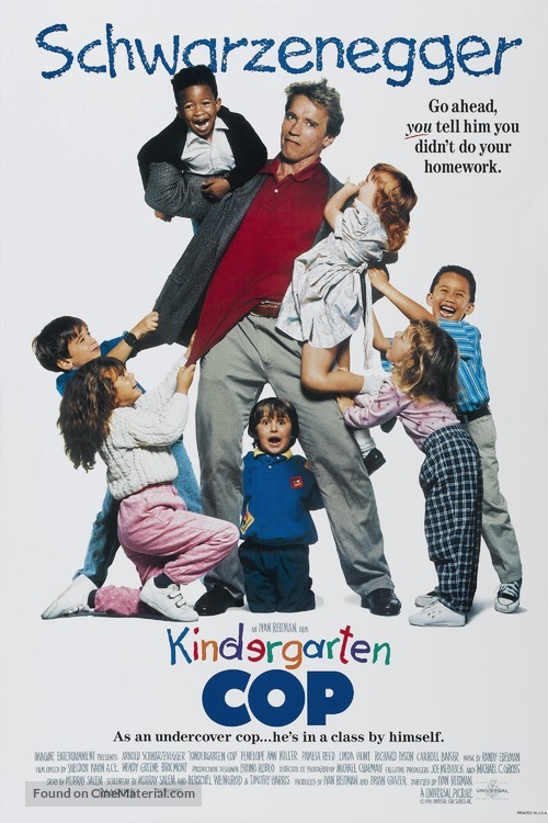 Kindergarten Cop - Movie Poster