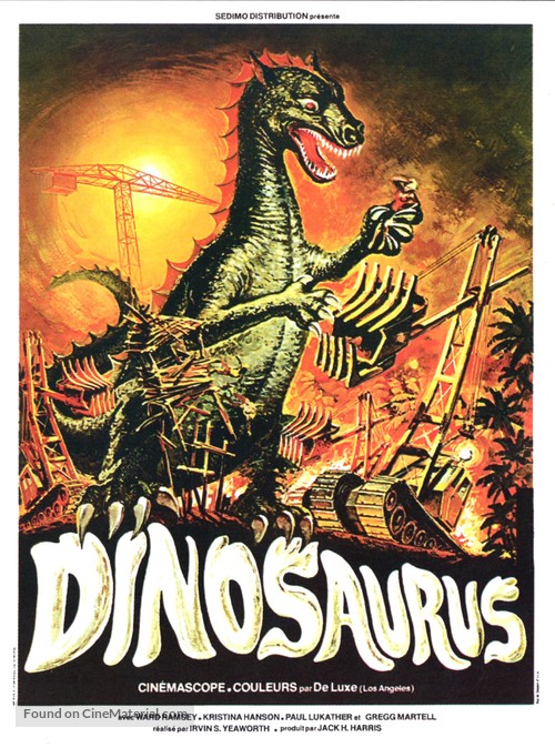 Dinosaurus! - French Movie Poster