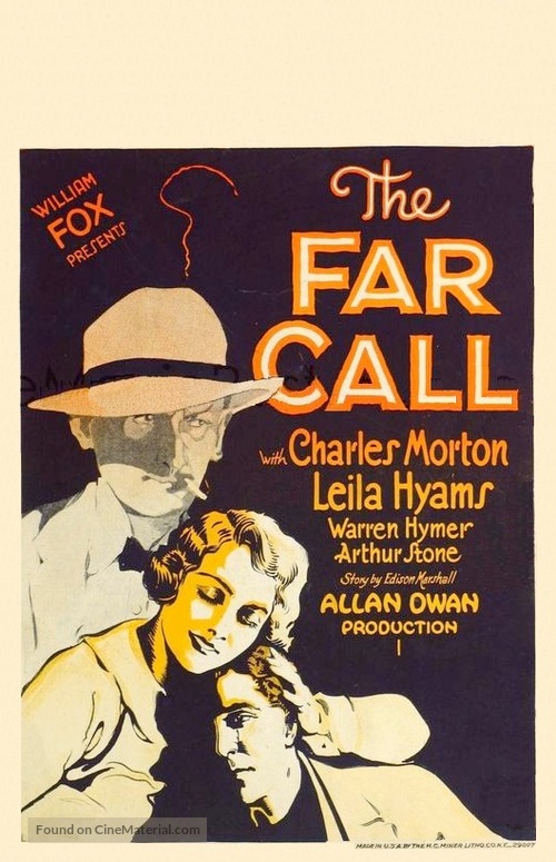 The Far Call - Movie Poster