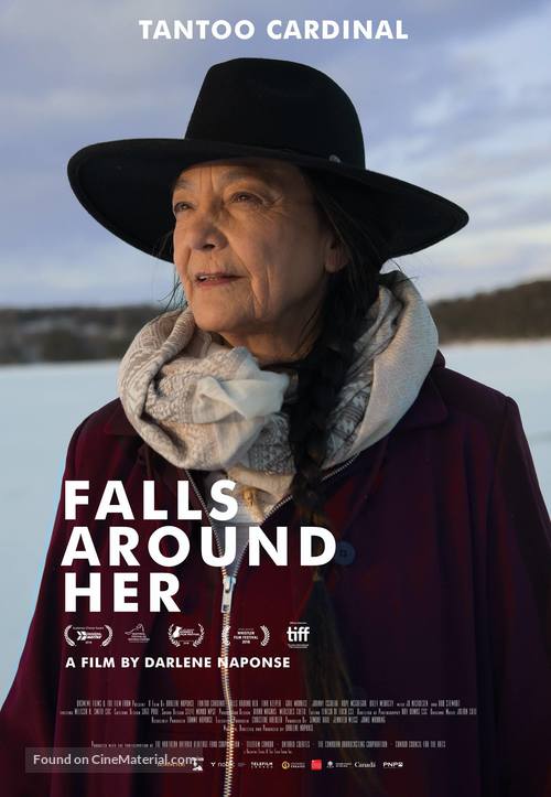 Falls Around Her - Canadian Movie Poster