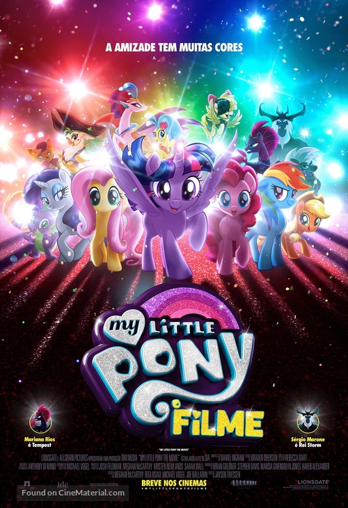 My Little Pony : The Movie - Brazilian Movie Poster