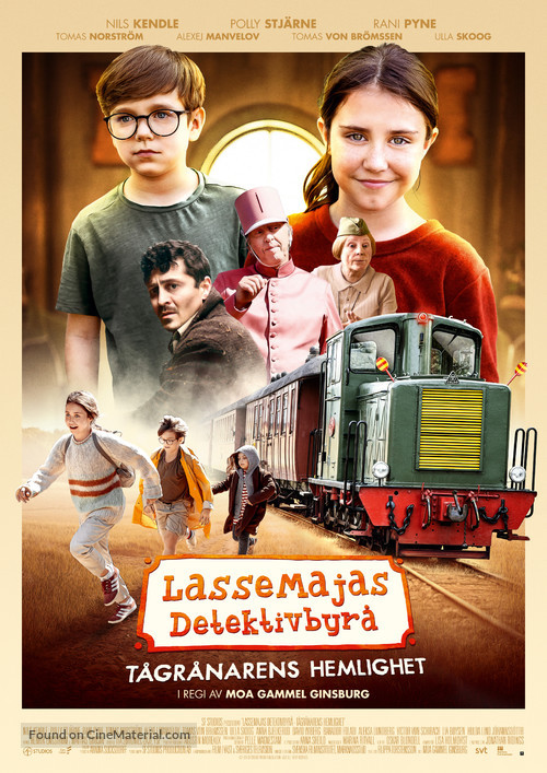 LasseMajas detektivbyr&aring; - T&aring;gr&aring;narens hemlighet - Swedish Movie Poster