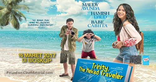 Trinity, the Nekad Traveler - Indonesian Movie Poster