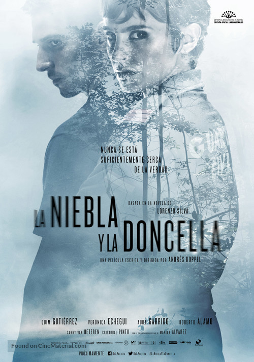La niebla y la doncella - Spanish Movie Poster