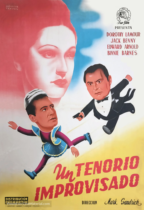 Man About Town - Spanish Movie Poster