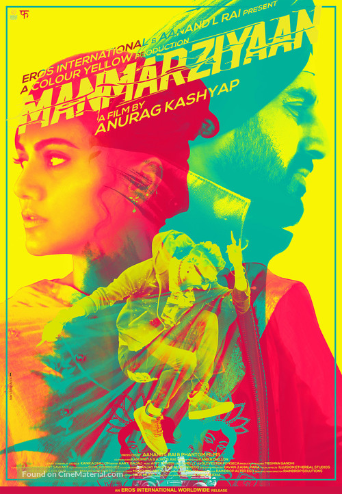 Manmarziyaan - Indian Movie Poster