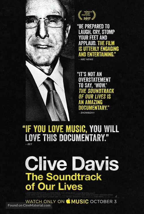 Clive Davis: The Soundtrack of Our Lives - Movie Poster