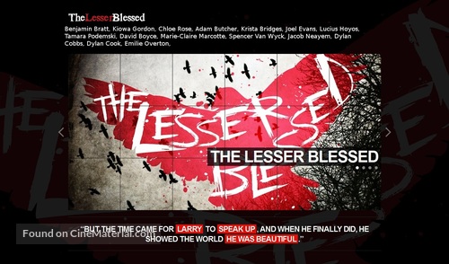The Lesser Blessed - Canadian Movie Poster