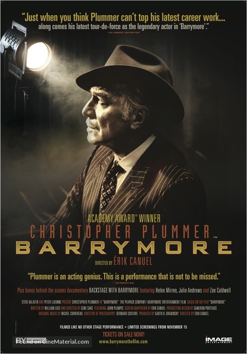 Barrymore - Movie Poster