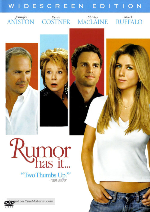 Rumor Has It... - DVD movie cover