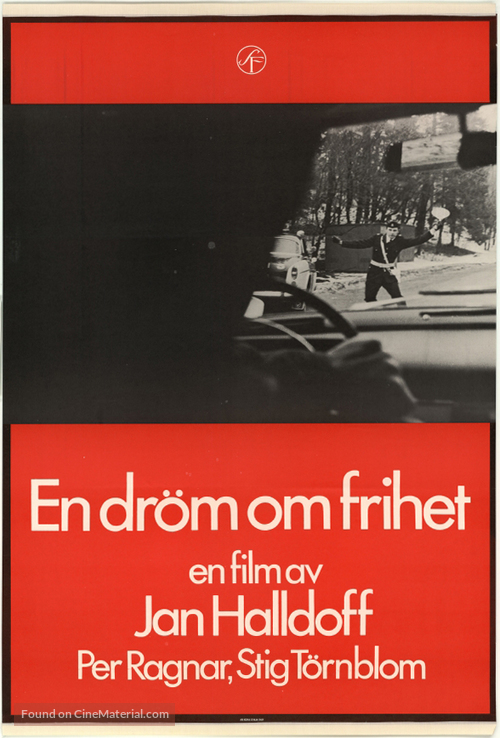 En dr&ouml;m om frihet - Swedish Movie Poster