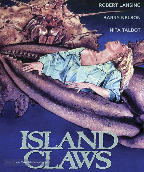 Island Claws - Blu-Ray movie cover