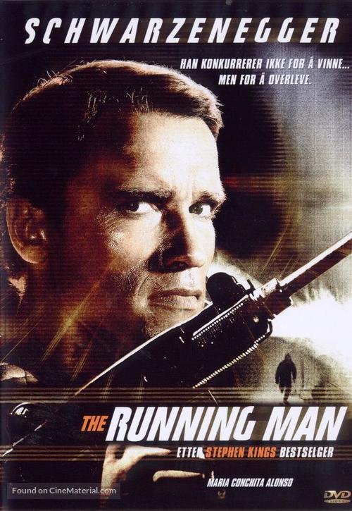 The Running Man - Norwegian Movie Cover