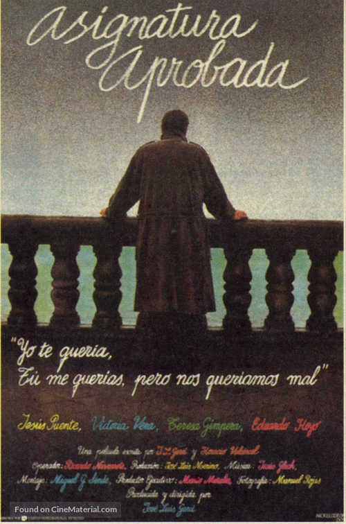 Asignatura aprobada - Spanish Movie Poster