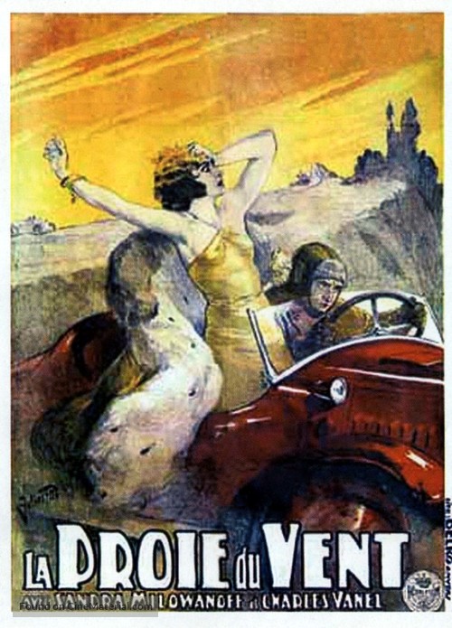 La proie du vent - French Movie Poster