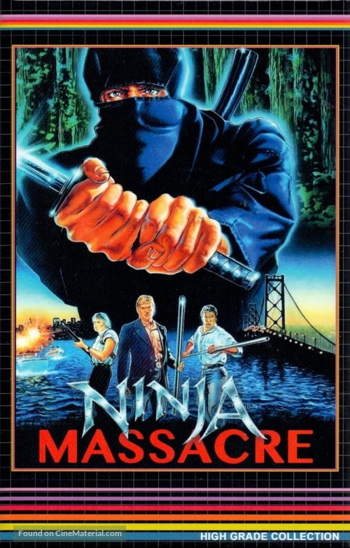 Ninja Demon&#039;s Massacre - German Movie Cover