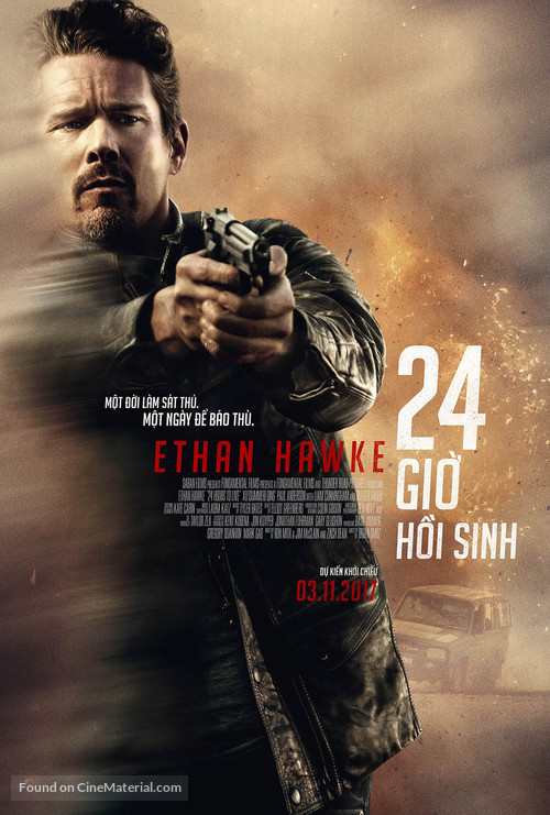24 Hours to Live - Vietnamese Movie Poster