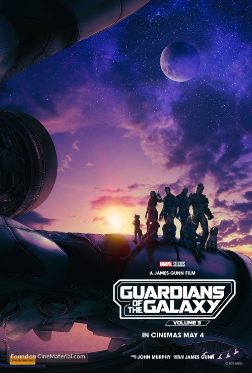 Guardians of the Galaxy Vol. 3 - Australian Movie Poster