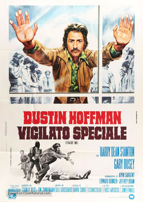 Straight Time - Italian Movie Poster