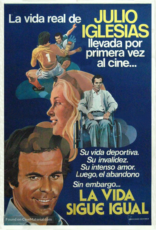 Vida sigue igual, La - Argentinian Movie Poster