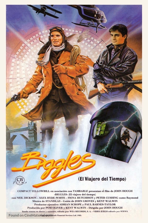 Biggles - Spanish Movie Poster