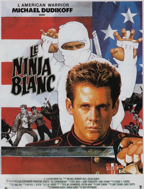 American Ninja 2: The Confrontation - French Movie Poster