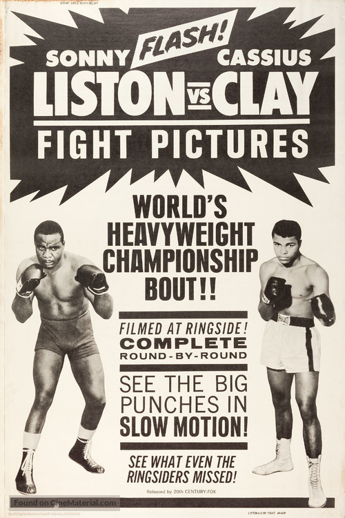 World Heavyweight Championship Bout: Charles &#039;Sonny&#039; Liston vs. Cassius Clay - Movie Poster
