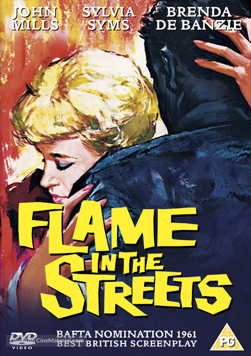 Flame in the Streets - British DVD movie cover