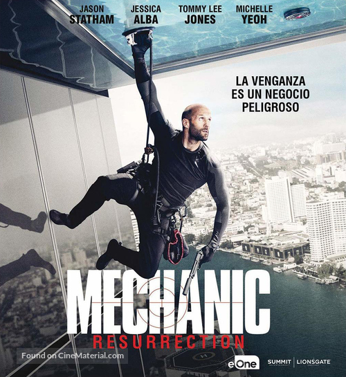 Mechanic: Resurrection - Spanish Movie Cover