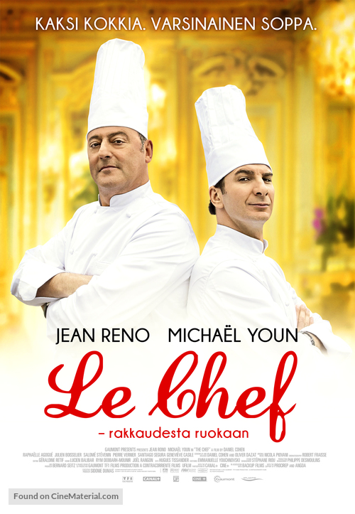 Comme un chef - Finnish Movie Poster