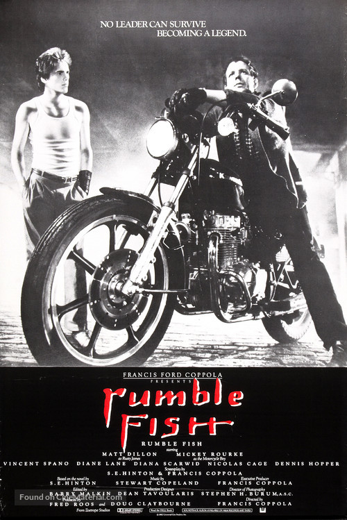 Rumble Fish - Movie Poster