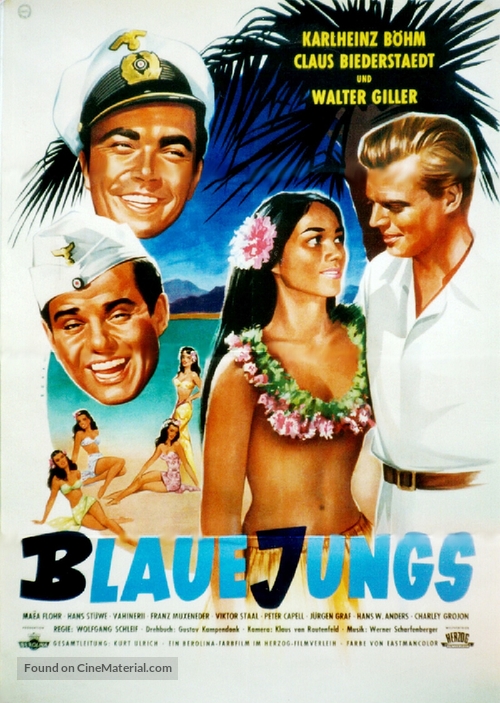 Blaue Jungs - German Movie Poster