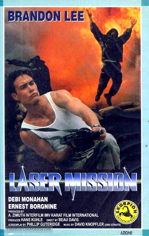Laser Mission - Italian Movie Cover