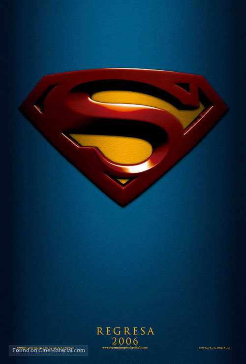 Superman Returns - Argentinian Movie Poster