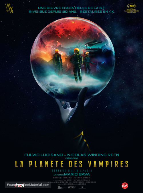 Terrore nello spazio - French Re-release movie poster
