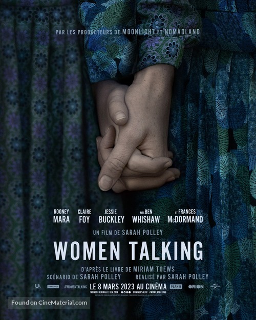 Women Talking - French Movie Poster