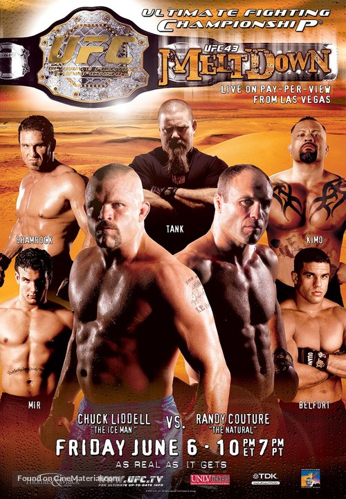 UFC 43: Meltdown - Movie Poster