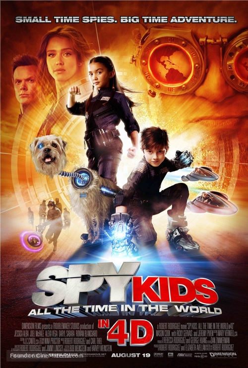 Spy Kids: All the Time in the World in 4D - Movie Poster