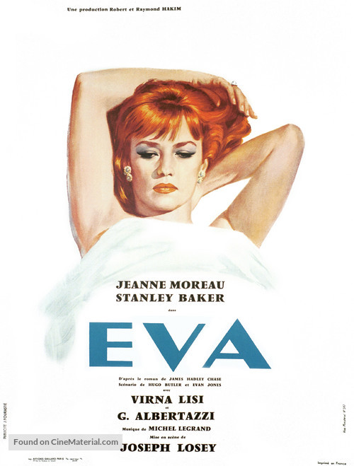 Eva - French Movie Poster