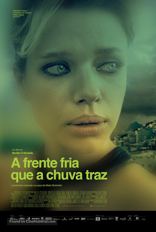 A Frente Fria que a Chuva Traz - Brazilian Movie Poster