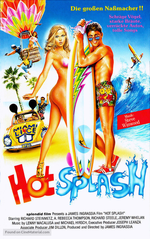 Hot Splash - German Movie Cover