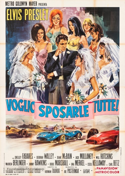Spinout - Italian Movie Poster