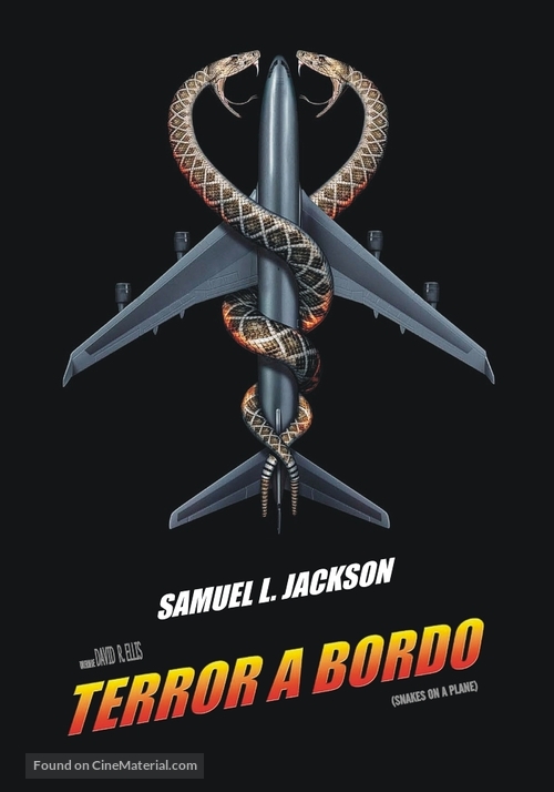 Snakes on a Plane - Argentinian Movie Poster