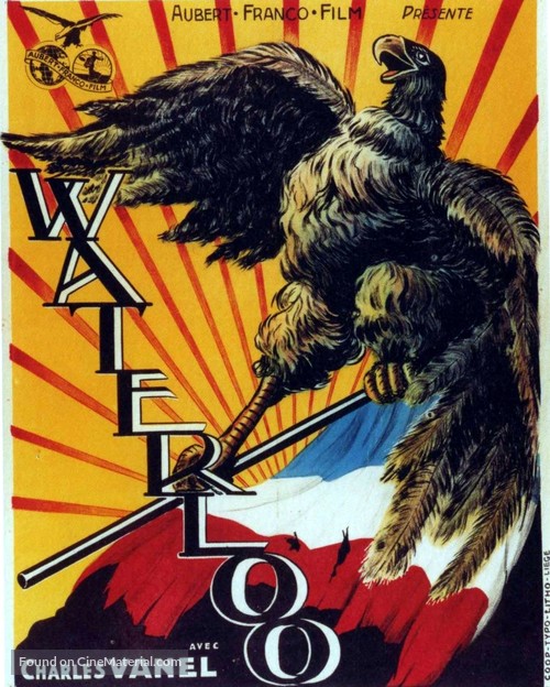 Waterloo - Belgian Movie Poster